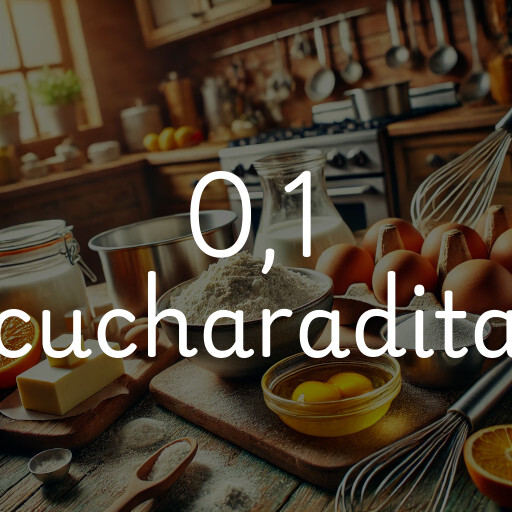 0,1 cucharadita