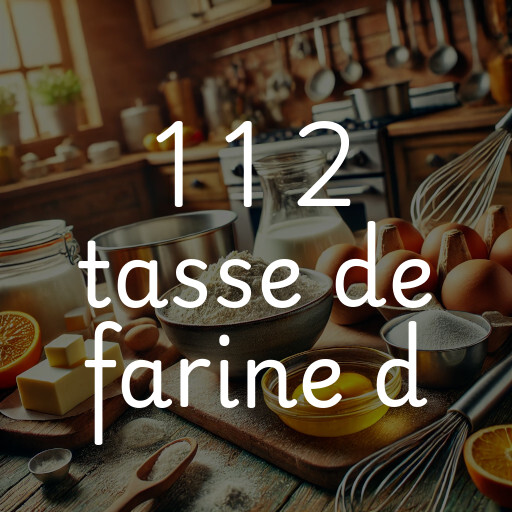 Quelle est l’équivalence de 1 cuillère à café de levure chimique en grammes
