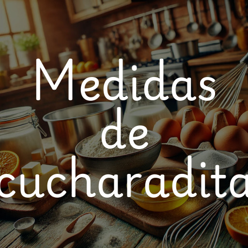 medidas de cucharadita